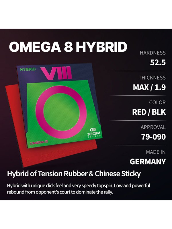 Guma Xiom Omega 8 Hybrid