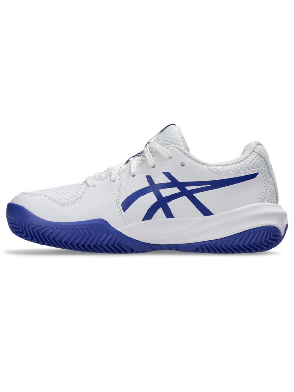 Otroški copati za tenis Asics Gel Resolution X White/Dark Cobalt