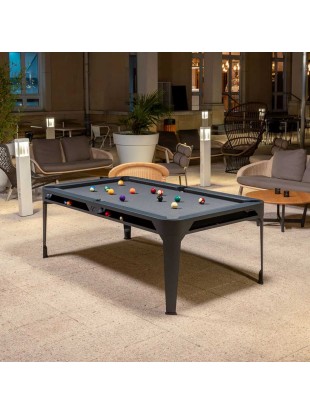 Cornilleau Hyphen biljard miza – črna z light grey podlogo