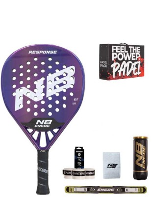 Padel komplet Enebe Resposne Fiber Purple